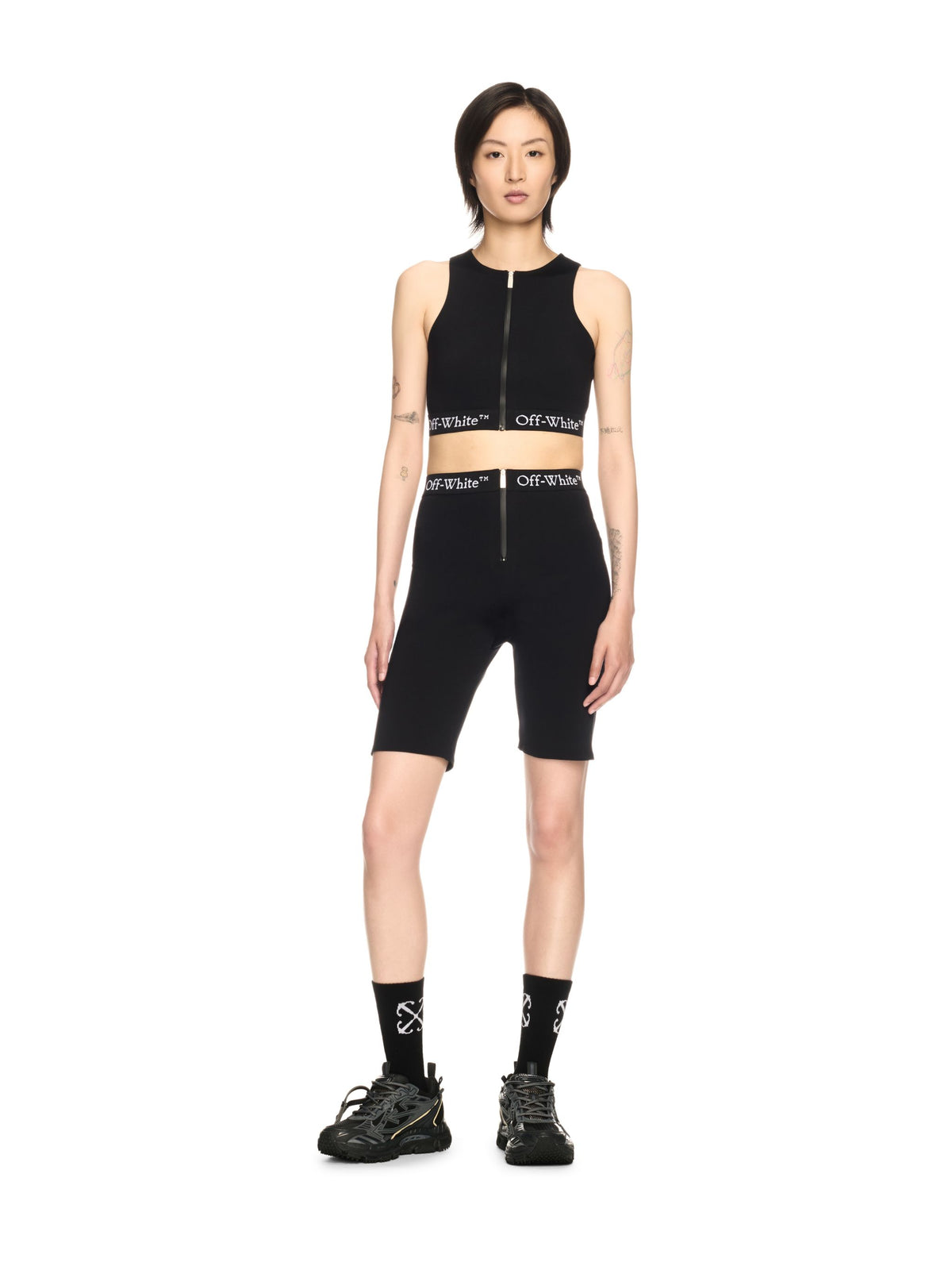 Logoband Zipped Shorts