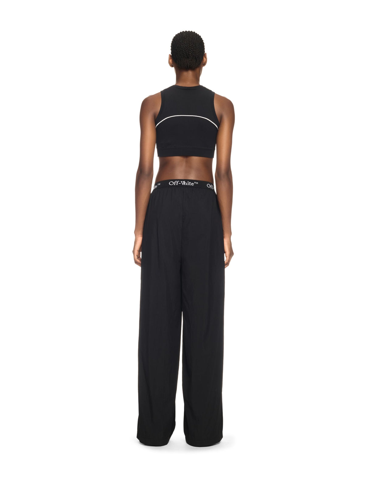 OFF WHITE OFF STAMP SEAMLESS TOP BLACK OWVO05AC99KNI002