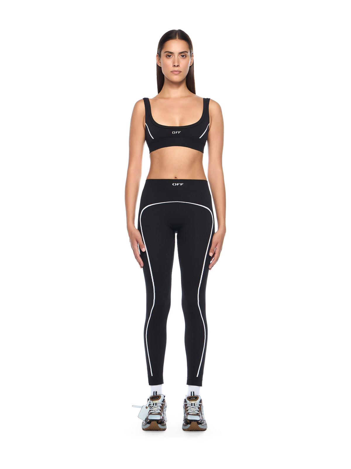 Off Stamp Seamless Bra