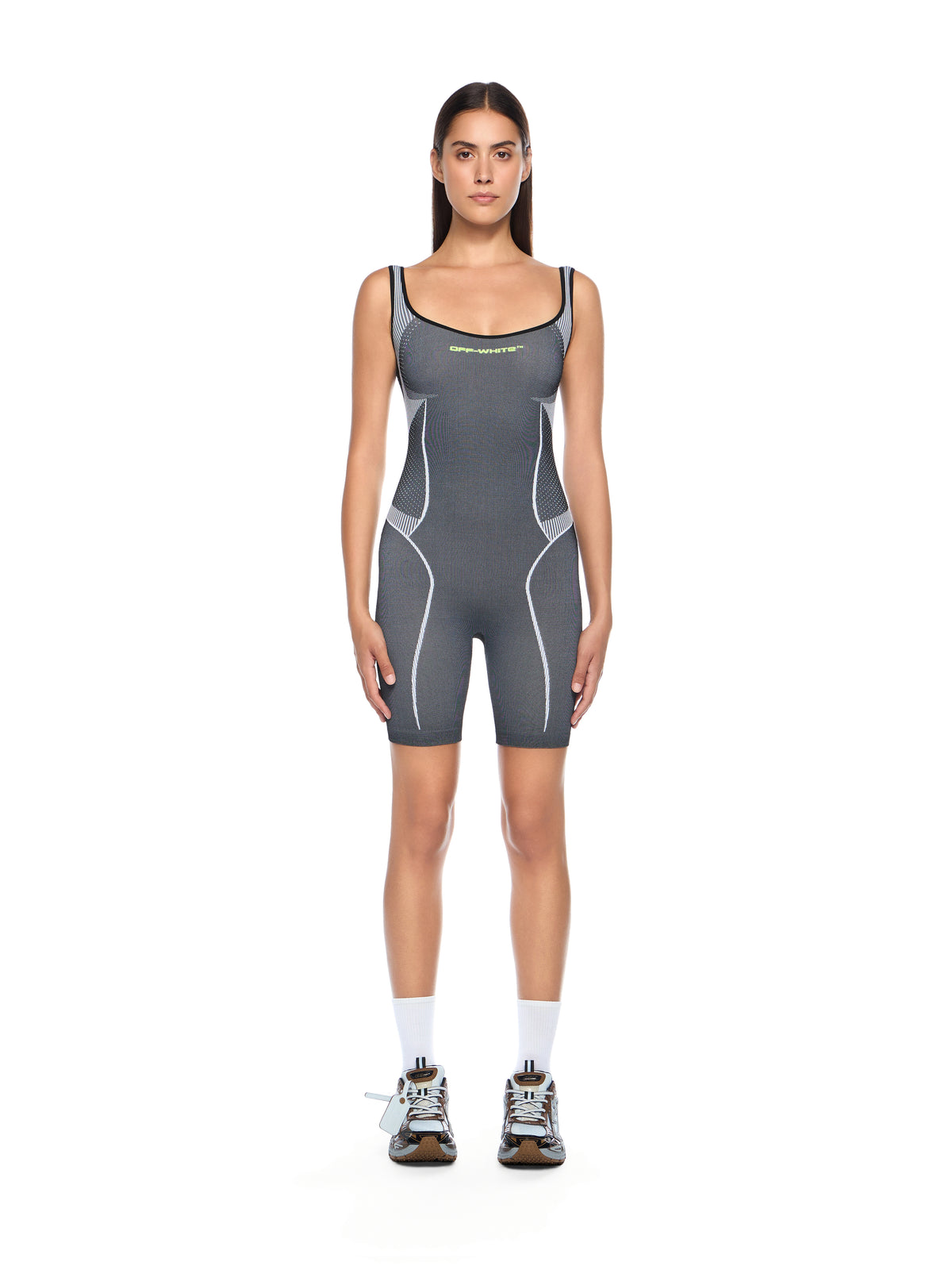 Race Logo Arrow Seamless Onesie
