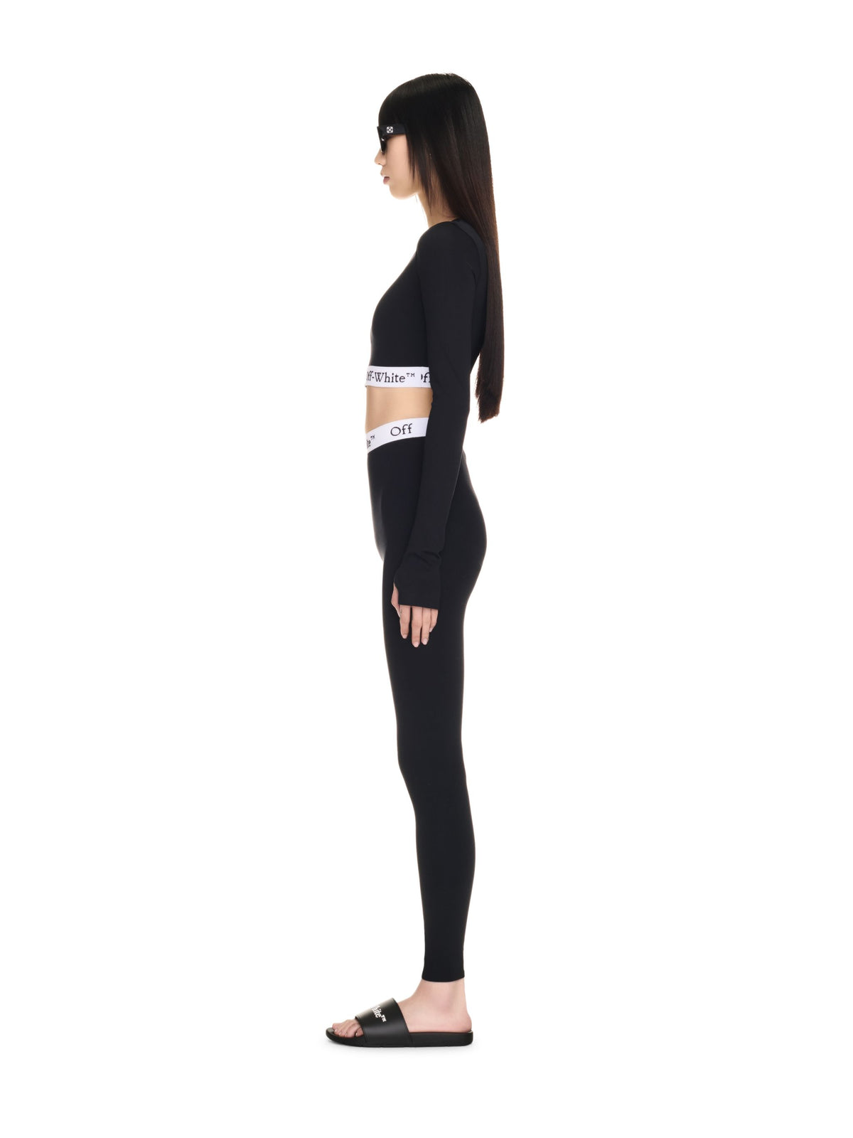 OFF WHITE Logoband Leggings  OWVV003F24JER001