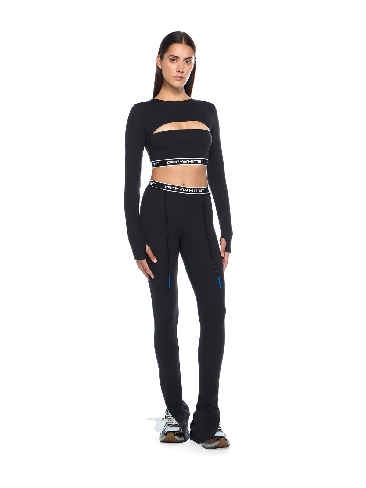 Logoband Split Leggings