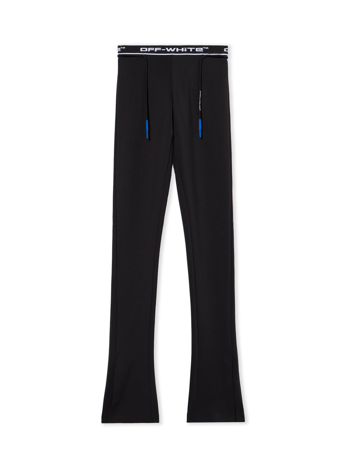 OFF WHITE Logoband Split Leggings BLACK - FUCHSIA OWVV01DF25JER001