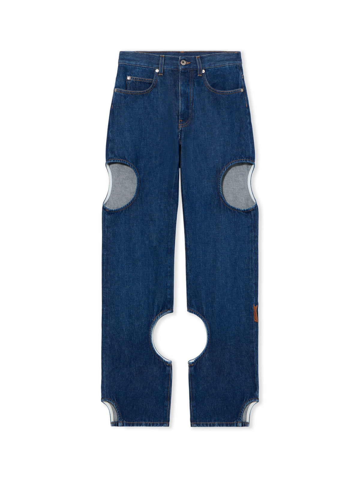 OFF WHITE Meteor Denim Pants MEDIUM BLUE - NO COLOR OWYA06AF25DEN002