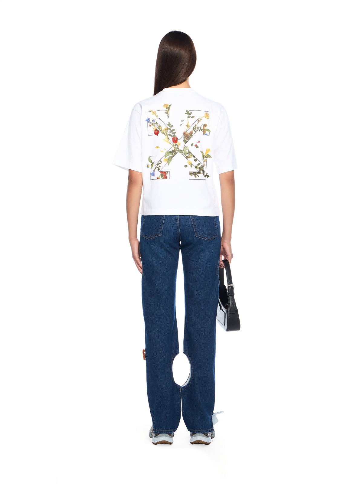 OFF WHITE Meteor Denim Pants MEDIUM BLUE - NO COLOR OWYA06AF25DEN002