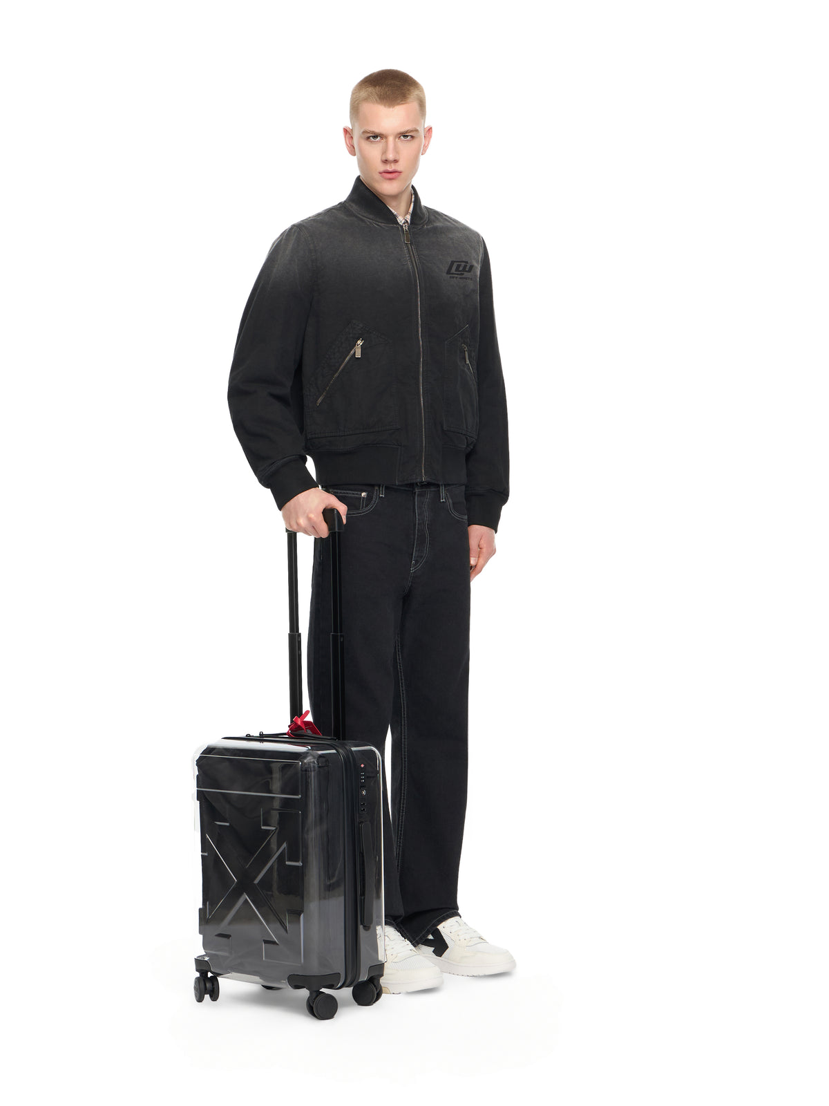 "For Travel" Arrow Suitcase