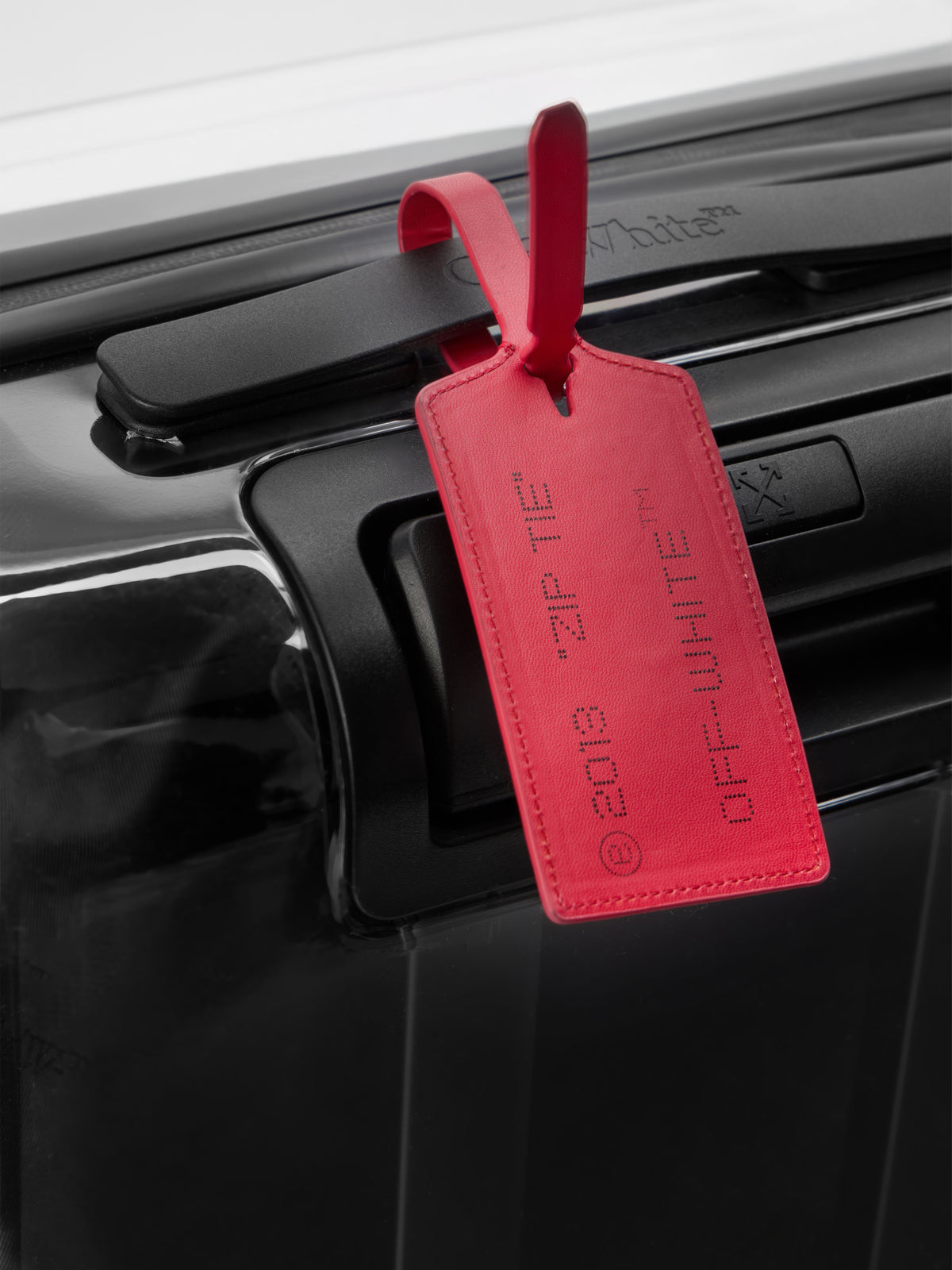 OFF WHITE "For Travel" Arrow Suitcase TRANSPARENT OWZH001C99PLA001
